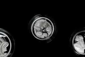 2021 Fine Silver Proof Year six-coin set totalling $3.85 and 61.62g 99.9% pure silver - 6