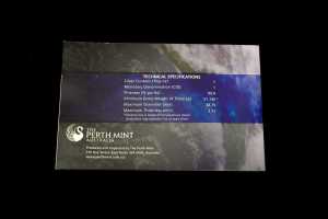 First Man on the Moon 2009 $1 silver proof coin, 31.14g 99.9% pure silver - 4