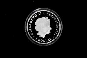 Dame Nellie Melba 2011 $1 silver proof coin, 1oz 99.9% pure silver - 2