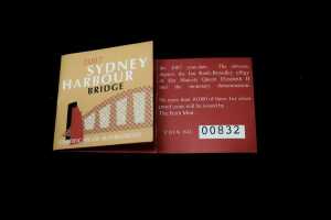 Two Sydney Harbour Bridge 2007 gold and silver proof coins - 6