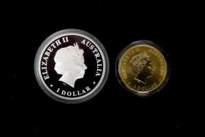 World Youth Day Sydney 2008 Two-Coin Proof Set totalling $2 and 1oz 99.9% pure silver - 2