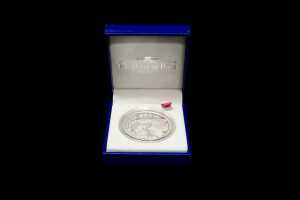 60th Anniversary of the D-Day 2004 1.5&euro; silver proof coin, 22.2g 90% pure silver - 3