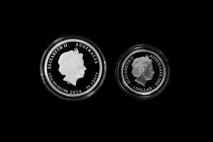 Two silver proof coins - 2