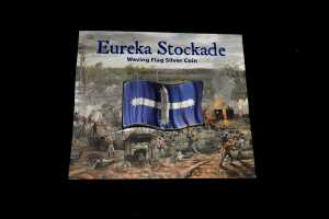 Eureka Stockade waving flag 2019 $2 silver coin, 1oz
