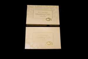 2012 and 2013 Wedding Proof Coin Collections