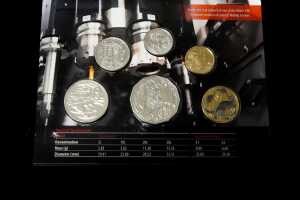 Five six-coin uncirculated sets - 2