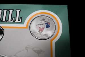Three eight-coin uncirculated sets and two six-coin uncirculated sets - 5