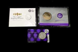 Group of assorted royalty themed collectable coins and PNCs - 4