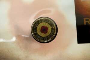 Four 2012 $2 Poppy coins - 2