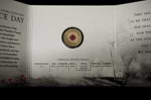 Four 2012 $2 Poppy coins - 5