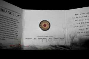 2012 Red Poppy $2 coin with 'C' mintmark - 2