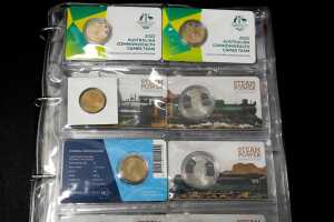 Group of collectable $2, $1, and 50c coins - 2