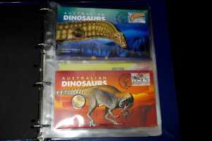 Album of collectable coins and PNCs - 2