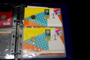 Album of collectable coins and PNCs - 3