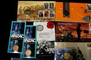 Group of remembrance themed collectable coins and PNCs - 3