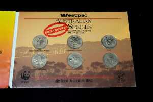 Eight assorted collectable coins and PNCs - 4