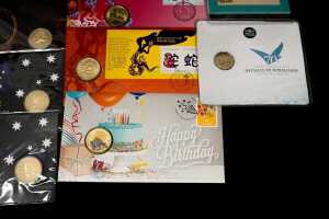 Group of assorted multi-cultural themed collectable coins and PNCs - 5