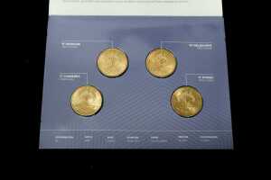 Four uncirculated coin sets - 3