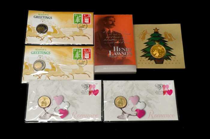 Group of assorted collectable coins and PNCs