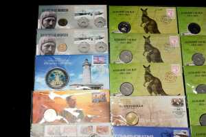 Group of assorted Australiana themed collectable coins and PNCs - 2