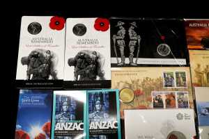 Group of remembrance themed collectable coins and PNCs - 2