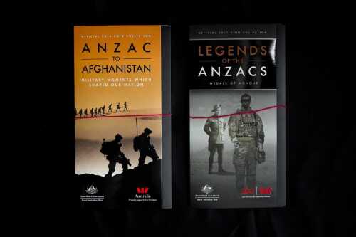2 x Westpac Anzac coin collections