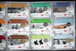 2 x Westpac Anzac coin collections - 3