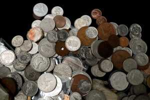 A group of assorted coins - 3