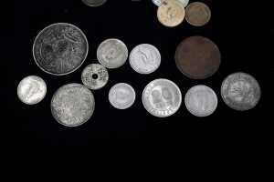 A group of world coins - 2