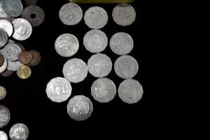 A group of world coins - 4
