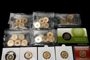 A group of coloured $2 coins - 3