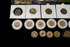 A group of coloured $2 coins - 5