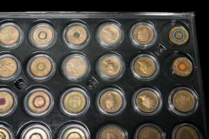 A card of 48 mostly coloured $2 coins - 3