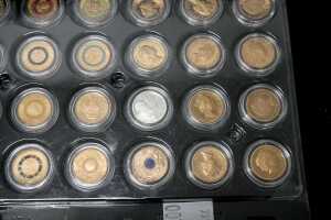 A card of 48 mostly coloured $2 coins - 5