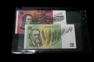 A group of Australian currency - 4
