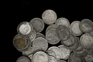 A group of Australian silver three penny coins - 3