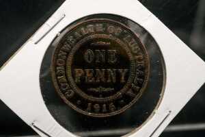 Three unusual Australian Pennies, 1916 & 1921 & 1952 - 2