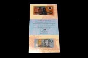 Two polymer $10 bank notes, 1988 and 1998 - 3