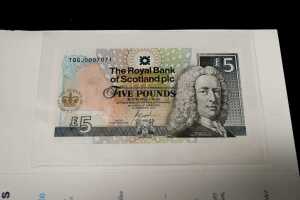 Group of international banknotes and coins - 4