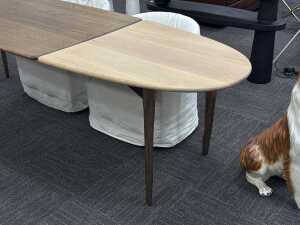 Australian-made Daniel Barbera five-piece dining suite - Expect to pay retail approx. $12,000 - 4
