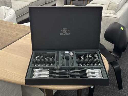 Strachan stainless steel cutlery setting for eight