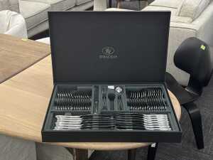 Strachan stainless steel cutlery setting for eight