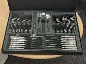 Strachan stainless steel cutlery setting for eight - 2