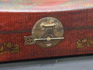 Two Chinese lacquer jewellery boxes - 5