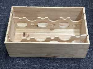 Two Penfolds Grange timber crates - 2