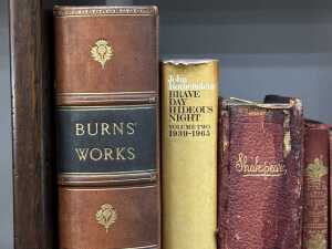 Five antique and books - 2