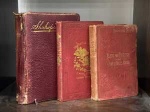 Five antique and books - 5