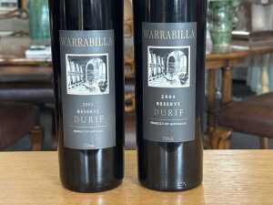Warrabilla Reserve Durif, two bottles - 2