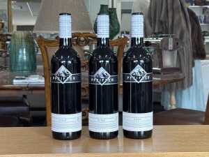 Pfeiffer Durif, three bottles