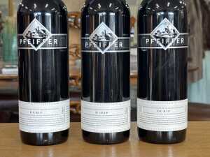 Pfeiffer Durif, three bottles - 2